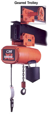 lodestar electric chain hoist
