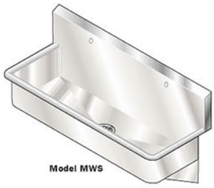 wall mount utility multi wash sink