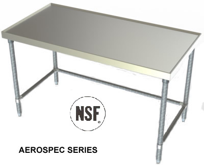 stainless steel worktable