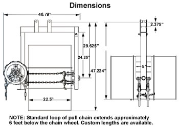 185gr series extra heavy duty kontrol karriers dimensions