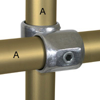 Type L45 Crossover is designed to add a 90 degree offset crossover
	joint.