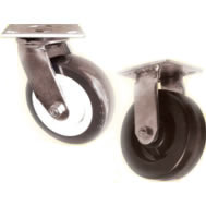 medium heavy stainle3ss casters