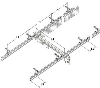 ceiling mounted bridge cranes and monorails dimensions