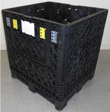 Knockdown Crate Collapsable Bulk Container 48 x 44.5 x 34 CCR14206 