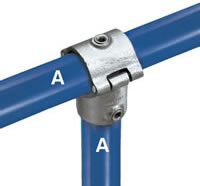 Type A10 Split Single Socket Tee is designed to allow additions or extensions to existing structures without needing dismantaling.