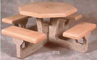 concrete tables