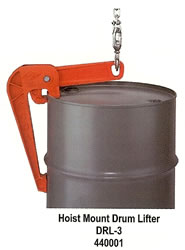 hoist mount drum lifter