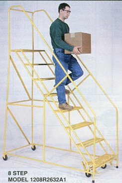 8 step easy climb ladder