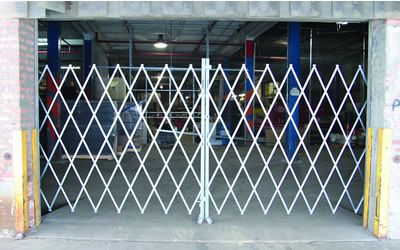 Pleated Folding Gates Folding Rollo Blind Uptight-width 40 CM-Colour White 