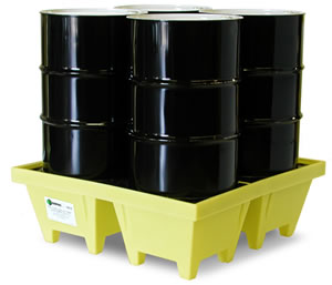 poly drum spill pallets