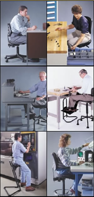 ergonomic sit stand stool