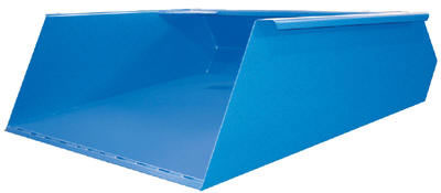 The Fork Mounted Front Loader is engineered for use with your existing fork truck and it's "dust pan" design is ideal for transporting snow, gravel, sand or refuse.