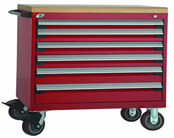 heavy duty single mobile cabinets 48w x 24d and 48w x 27d