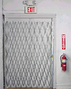 heavy duty single steel folding gates