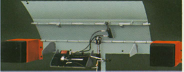 hydraulically operated leveler