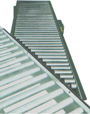 live roller straight spur conveyor