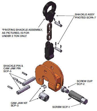 7028A - Reel Clamp Assembly