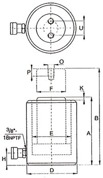 low height cylinders