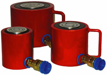 low height hydraulic cylinders