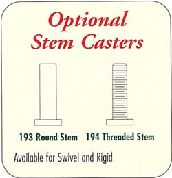 stem casters