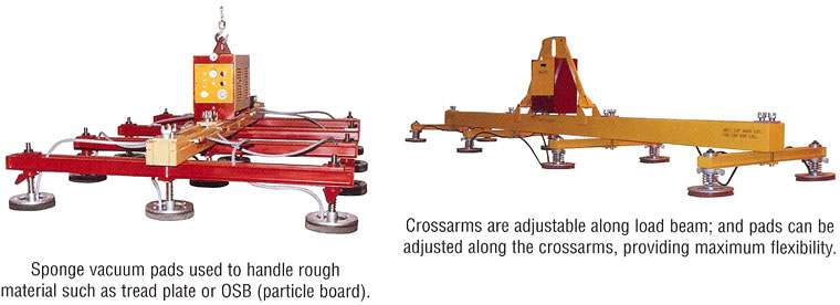univac quad crossarms with 8 to 12 pads
