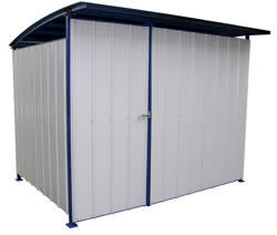 storage building with doors