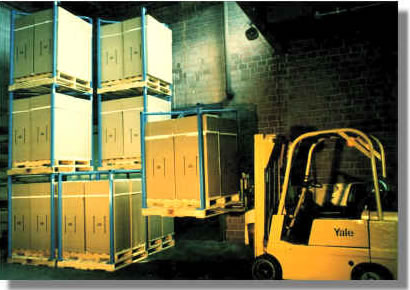 pallet stacking frames