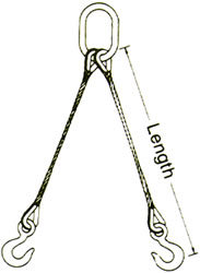 2 leg bridle sling