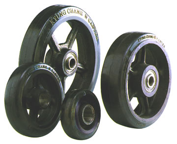 rubber wheels