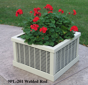 welded rod planter