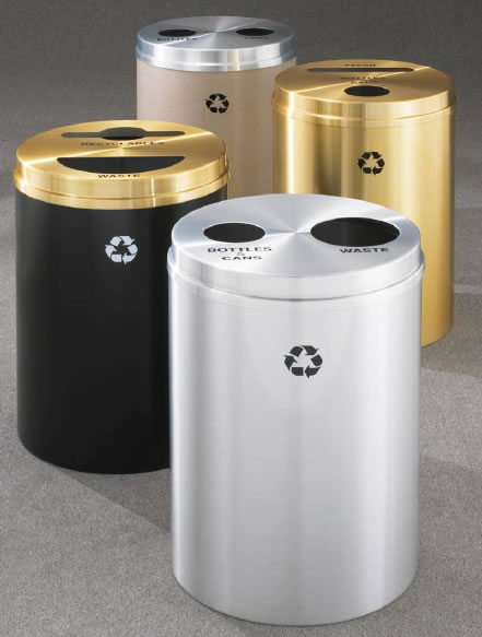 recycling receptacles