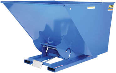 Self-Dumping Steel Hoppers with Bumper Release Model No. D-250-HD