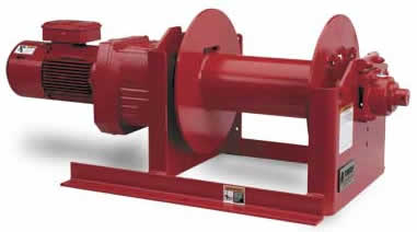 helical parallel gear power winches