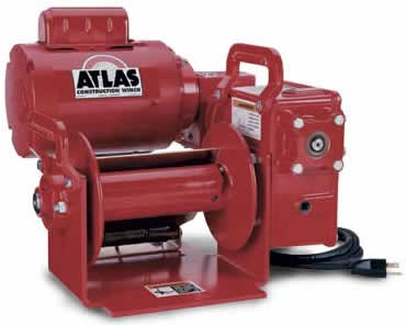 worm gear power winches