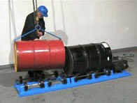 stationary drum rotators