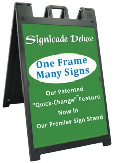 signicade sign frames