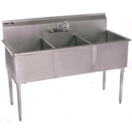 Three & Four Compartment sinks