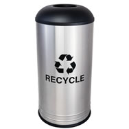 Steel Recycling Receptacle