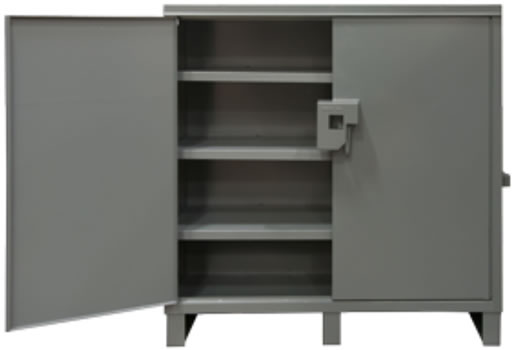 Heavy Duty Clearview Lockable Storage Cabinet Bin Cabinets Bin