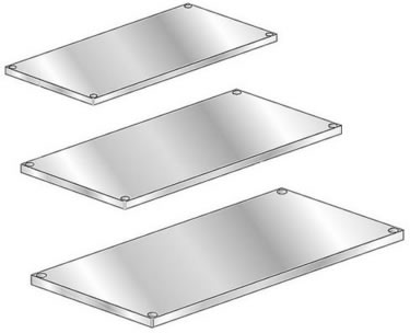 galvanized shelving