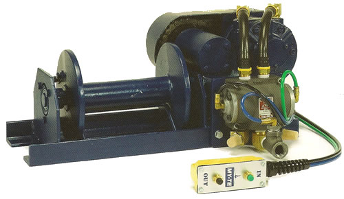 pneumatic winch hoist