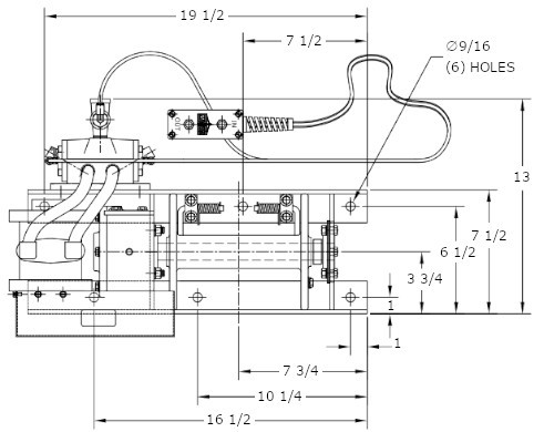 pneumatic winch hoist