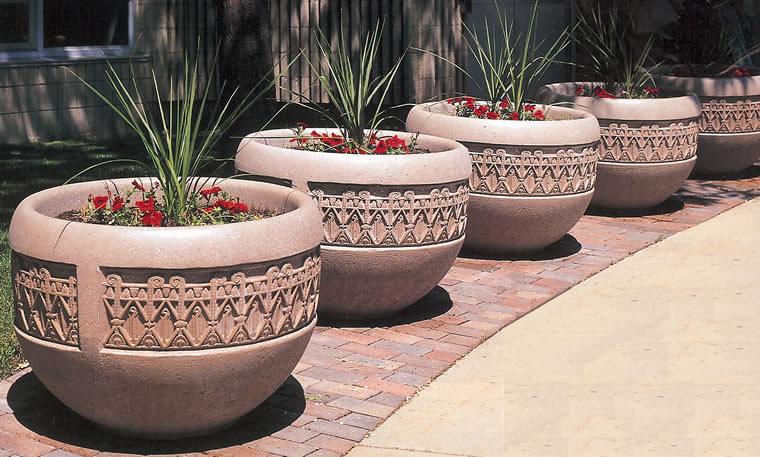 concrete planters